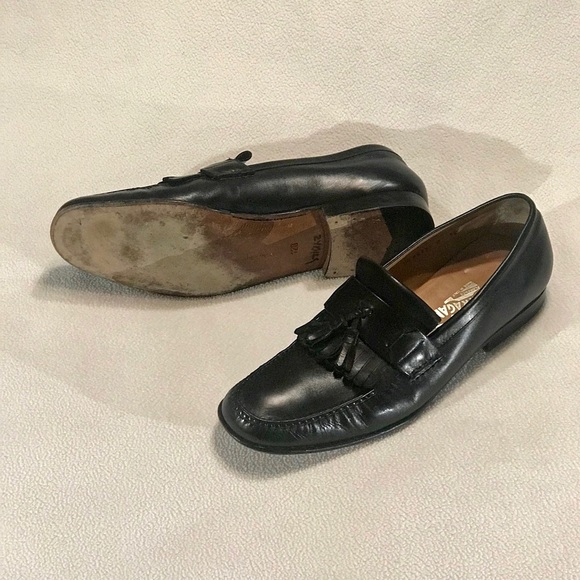 🎉Authentic Ferragamo Men’s VTG Tassel Kiltie Loafer - Picture 5 of 8